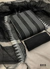 Black Colour LV New Designer Cotton Daily Wear Dress Material Collection LV5113